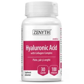 Hyaluronic Acid cu Collagen Complex - Zenyth Pharmaceuticals, 30 capsule