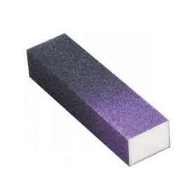 Buffer Negru-Violet - Beautyfor Sanding Block, Purple-Black, duritate 120