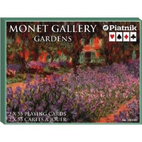 Carti de joc: Monet. Gallery Gardens