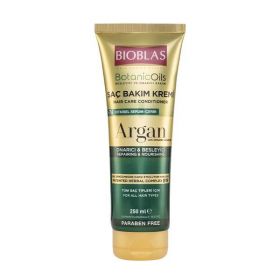 Balsam de par cu ulei de argan Bioblas Botanic Oils, 250 ml