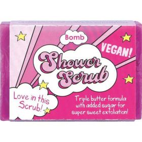 Exfoliant solid de dus Love in This Scrub, Bomb Cosmetics, 200 g