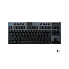 logitech G915 TKL Tenkeyless LIGHTSPEED Wireless RGB Mechanical Gaming Keyboard - CARBON - US INT'L - 2.4GHZ/BT - INTNL - TACTILE SWITCH (920-009503)