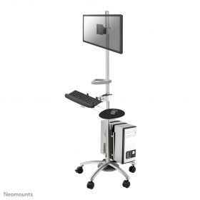 Neomounts by Newstar FPMA-MOBILE1800 cărucioare și standuri pentru multimedia Argint Raft pe roți multimedia (FPMA-MOBILE1800)
