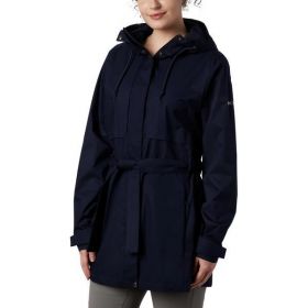 Geaca femei Columbia Pardon My Trench Ii Rain Jacket 1839841-472, XL, Albastru