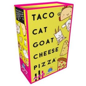Taco, cat, goat, cheese, pizza (blue orange) 8 ani+