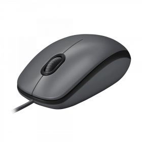 logitech M100 Wired Mouse - Black (910-006652)