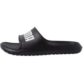 Papuci sport barbati Puma Divecat V2 Lite Slide Flip Flops 37482301, 40.5, Negru