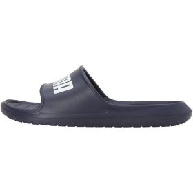 Papuci sport barbati Puma Divecat V2 Lite Slide Flip Flops 37482302, 43, Albastru