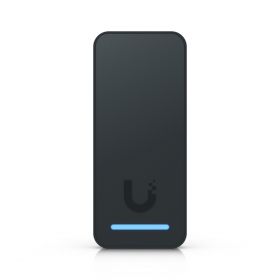 ubiquiti Ubiquiti UniFi Access 2nd generation compact indoor/outdoor reader for organizations, with integrated welcome speaker and LED fash, in black fnish (UA-G2-Black)