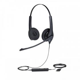 jabra Jabra Biz 1500 Duo USB Căști Prin cablu Bandă de fixare pe cap Birou/Call center USB Tip-A Negru (1559-0159)