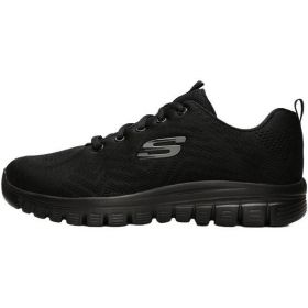 Pantofi sport femei Skechers Get Connected 12615W-BBK, 35, Negru