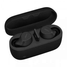 jabra Evolve2 Buds MS, Cradle USB-A MS, Link 380 BT adapter USB-A MS, 30  cm USB-C to USB-A cable, Ear gels, wireless charging pad, warranty (20797-999-989)