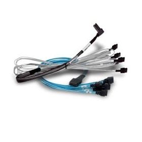 Broadcom 05-50064-00 cabluri SAS 1 m Negru, Albastru, Argint (05-50064-00)