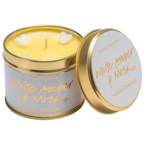 Lumanare parfumata White Amber &amp; Musk, 200g - Bomb Cosmetics