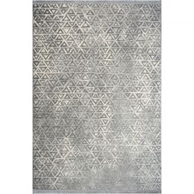 Covor de hol, Notta 1108, 100x250 cm, 60% polipropilena/40% poliester, Gri / Crem