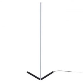 Lampadar, Curlux, 395NGR1105, Corp din aluminiu, 120 cm, Invelis electrostatic, Mov