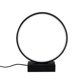 Lampa de masa, Fresno, 119FRS1405, Metal, Negru