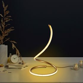 Lampa de masa, Fresno, 119FRS1412, Metal, Auriu