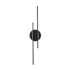 Aplica de perete, Fresno, 119FRS1110, Metal, Negru