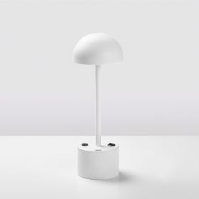 Lampa de masa, Fresno, 119FRS1425, Metal, Alb