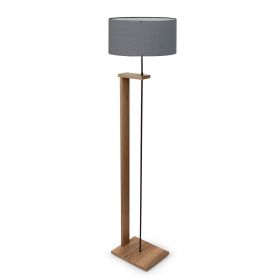 Lampadar, Insignio, 780SGN2608, Lemn, Gri inchis