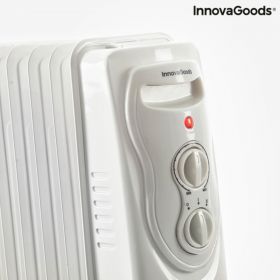 Radiator cu ulei Oinine InnovaGoods, 9 elementi de incalzire, 2000 W, 40.5x23.5x61.5 cm