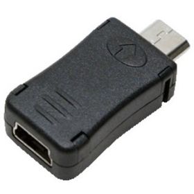 1x miniUSB 2.0 Female - 1x microUSB 2.0 Male