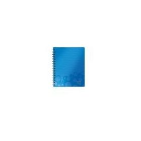 Caiet de birou Leitz Bebop, A5, dictando, 80 file, albastru - Pret/buc