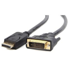 DisplayPort Male - DVI-D Male, 1m, negru