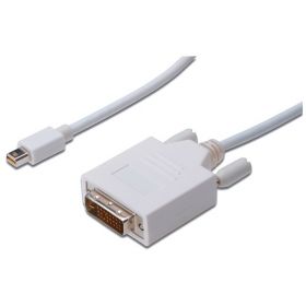 miniDisplayPort v1.1a Male - DVI-D Male, 2m, alb