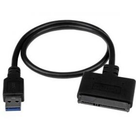 USB 3.1 to 2.5 SATA Hard Drive Adapter - USB 3.1 Gen 2 10Gbps with UASP External HDD/SSD Storage Converter (USB312SAT3CB) - storage controller - SATA 6Gb/s - USB 3.1 (Gen 2)