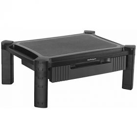 Adjustable Laptop Stand - Heavy Duty Steel &amp; Aluminum - 3 Height Settings - Tilted (LTSTND)