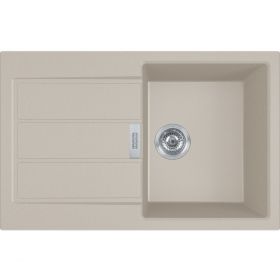 Chiuveta S2D 611-78, Tectonite, 780x500mm, adancime Cuva 200mm, Avena