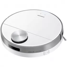 Aspirator robot JetBot+, Clean Station, 60W, Wi-Fi, 0.3L Aspirator/ 2.5L Statia, Alb, Li-Ion