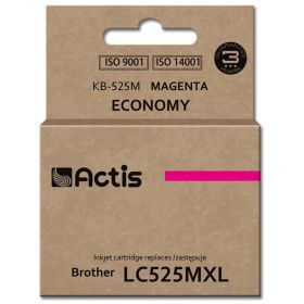 COMPATIBIL KB-525M for Brother printer; Brother LC-525M replacement; Standard; 15 ml; magenta