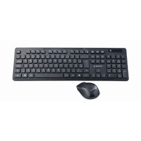 KBS-WCH-03 keyboard RF Wireless + USB QWERTY English Black