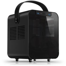 BO 100 Mini-ITX , Tempered Glass - Negru