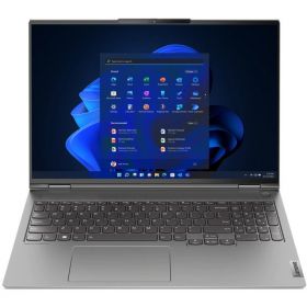 16&#039;&#039; ThinkBook 16p G3 ARH, WQXGA, Procesor AMD Ryzen 5 6600H (16M Cache, up to 4.5 GHz), 16GB DDR5, 512GB SSD, GeForce RTX 3060 6GB, Win 11 Pro, Mineral Grey