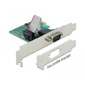 Placă PCI Express la 1 x Serial RS-232