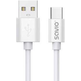 USB 2 m USB 2.0, USB A - USB C White CL-168