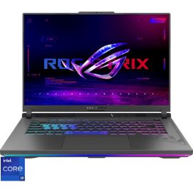 Gaming 16&#039;&#039; ROG Strix G16 G614JV, QHD+ 240Hz, Procesor Intel Core i9-13980HX (36M Cache, up to 5.60 GHz), 32GB DDR5, 1TB SSD, GeForce RTX 4060 8GB, No OS, Eclipse Gray, 3Yr