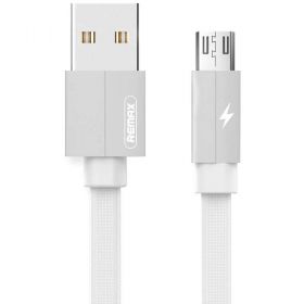 USB Micro Kerolla, 2m (Alb)