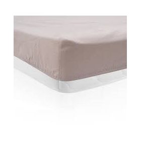 Cearceaf de pat cu elastic 180X200 cm Crem