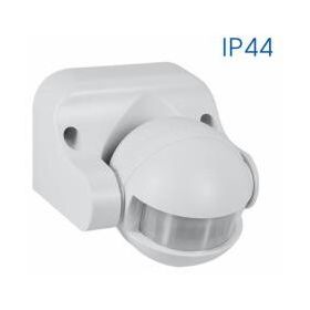 Senzor de miscare aplicat IR FLEX, 230V, IP44, 86x95x73mm, incandescent 1200W, LED 300W, Alb