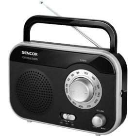 RADIO PORTABIL NEGRU S-SRD210BS
