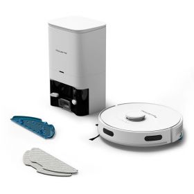 Aspirator robot X-Plorer S75 S+ RR8587WH, 31W, 4 in 1, Smart Aqua Power, 0.26L, recipient apa 0.3L, putere aspirare 2700Pa, 3 senzori de cadere, statie de incarcare, Alb, Li-Ion