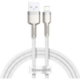 USB pro Lightning Cafule, 2,4A, 1m (Alb)