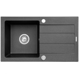 Chiuveta Promo 76x44 1B 1D black
