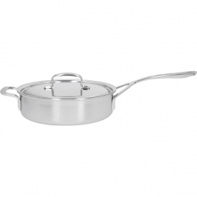 5-PLUS Sauté frying pan with 2 handles and lid, 40850-853-0 - 24 CM