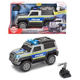 Cars SUV Police silver, 30 cm